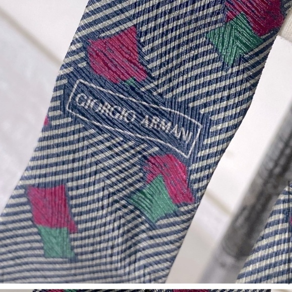 Vintage Giorgio Armani Silk Tie - Picture 7 of 10